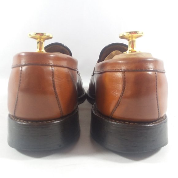 Allen Edmonds \'Cole\' Cognac Leather Penny Loafers main image 6